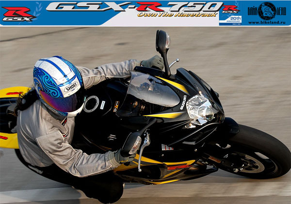 Спортбайк 2006 года Suzuki GSX-R750. Продажа мотоциклов Suzuki.